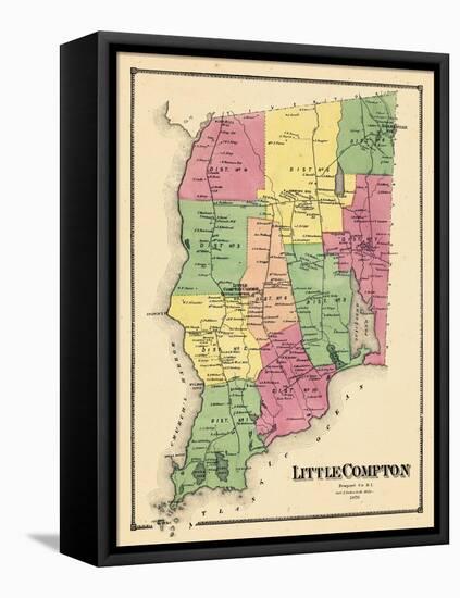 1870, Litle Compton, Rhode Island, United States-null-Framed Stretched Canvas