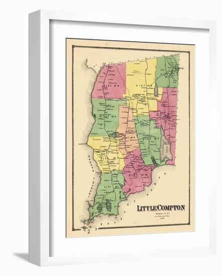 1870, Litle Compton, Rhode Island, United States-null-Framed Giclee Print