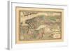 1870, New York and Brooklyn-null-Framed Giclee Print