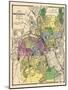 1870, Providence City Map, Rhode Island, United States-null-Mounted Giclee Print