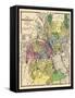 1870, Providence City Map, Rhode Island, United States-null-Framed Stretched Canvas