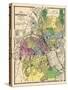 1870, Providence City Map, Rhode Island, United States-null-Stretched Canvas