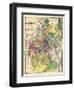 1870, Providence City Map, Rhode Island, United States-null-Framed Giclee Print