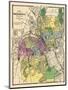 1870, Providence City Map, Rhode Island, United States-null-Mounted Giclee Print