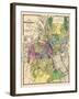 1870, Providence City Map, Rhode Island, United States-null-Framed Giclee Print