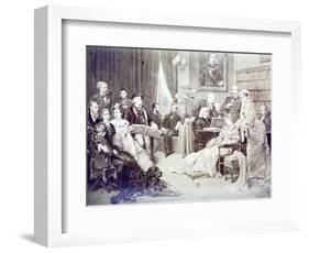 1870's Musical Soirée-null-Framed Giclee Print