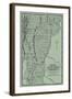 1870, Vermont State Map 1859, Vermont, United States-null-Framed Giclee Print