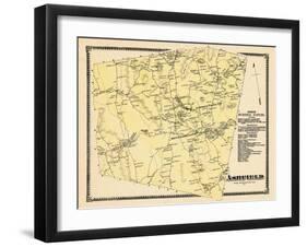 1871, Ashfield, Massachusetts, United States-null-Framed Giclee Print