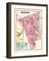 1871, Bridgton, Pin Hook, South Bridgton, Maine, United States-null-Framed Premium Giclee Print