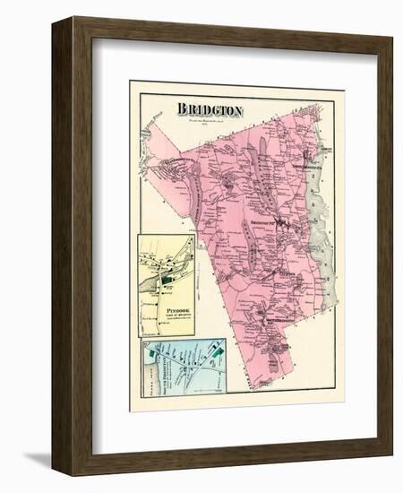 1871, Bridgton, Pin Hook, South Bridgton, Maine, United States-null-Framed Giclee Print