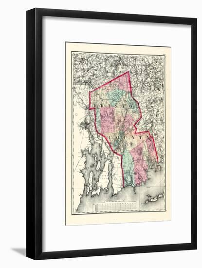 1871, Bristol County, Massachusetts, United States-null-Framed Giclee Print