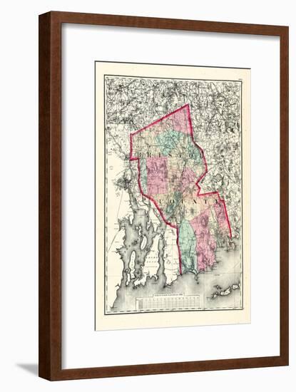 1871, Bristol County, Massachusetts, United States-null-Framed Giclee Print