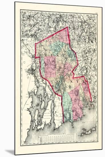 1871, Bristol County, Massachusetts, United States-null-Mounted Premium Giclee Print