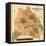 1871, Davidson County and Nashville Wall Map, Tennessee, United States-null-Framed Stretched Canvas