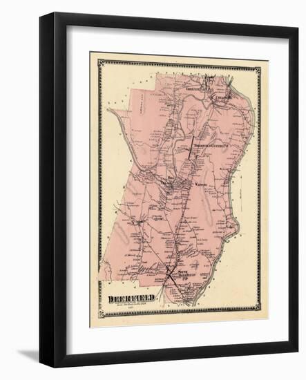 1871, Deerfield, Massachusetts, United States-null-Framed Giclee Print