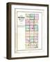 1871, DeKalb County Map, Illinois, United States-null-Framed Giclee Print