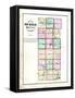 1871, DeKalb County Map, Illinois, United States-null-Framed Stretched Canvas