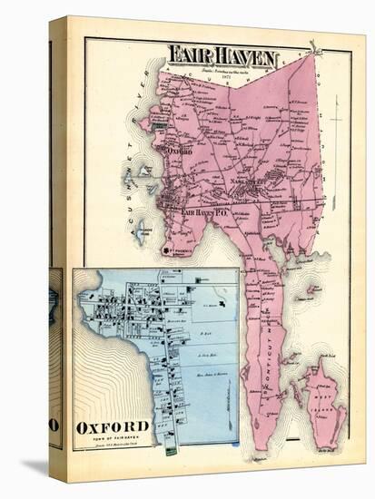 1871, Fair Haven, Oxford Town, Massachusetts, United States-null-Stretched Canvas