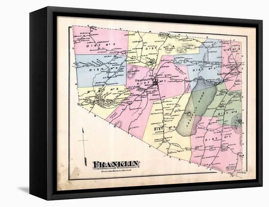 1871, Franklin, Vermont, United States-null-Framed Stretched Canvas