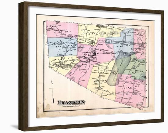 1871, Franklin, Vermont, United States-null-Framed Giclee Print