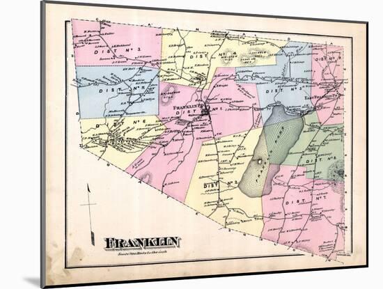 1871, Franklin, Vermont, United States-null-Mounted Giclee Print