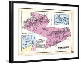 1871, Freetown, Bradley's Station, Freetown East, East Freetown, Massachusetts, United States-null-Framed Giclee Print