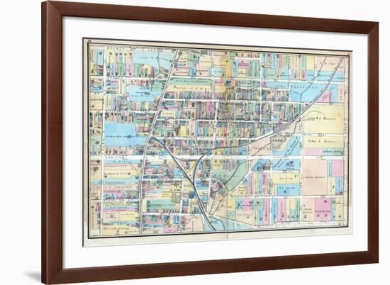 1871, Germantown, Phiadelphia, Pennsylvania, United States-null-Framed Giclee Print