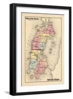 1871, Grang Isle, Hero South, Vermont, United States-null-Framed Giclee Print