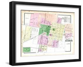 1871, Sycamore, Illinois, United States-null-Framed Giclee Print