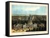 1871, Washington City and Capitol Bird's Eye View, District of Columbia, United States-null-Framed Stretched Canvas