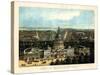 1871, Washington City and Capitol Bird's Eye View, District of Columbia, United States-null-Stretched Canvas