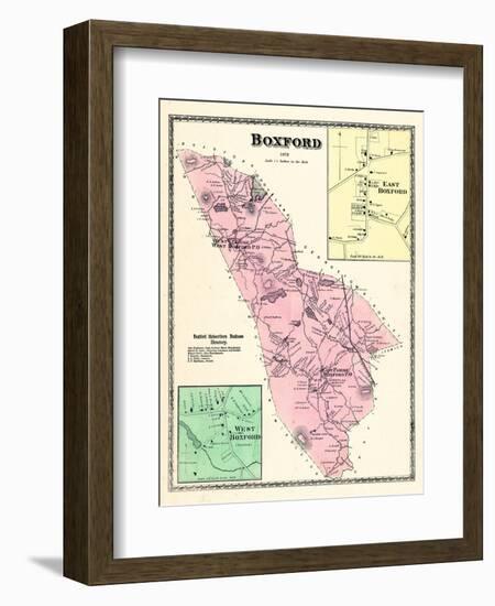 1872, Boxford, East Boxford, West Boxford, Massachusetts, United States-null-Framed Giclee Print