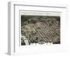 1872, Columbia Bird's Eye View, South Carolina, United States-null-Framed Giclee Print