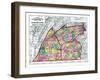 1872, Cumberland, Franklin and Adams Counties, Pennsylvania, United States-null-Framed Giclee Print