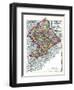 1872, Delaware, Montgomery, Bucks Counties, Pennsylvania, United States-null-Framed Giclee Print