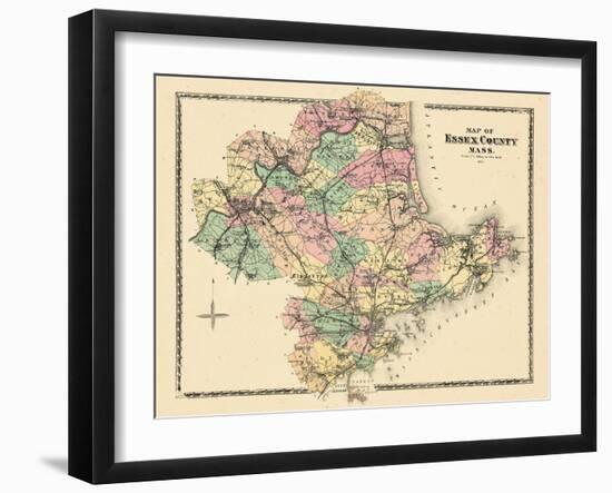 1872, Essex County, Massachusetts, United States-null-Framed Giclee Print