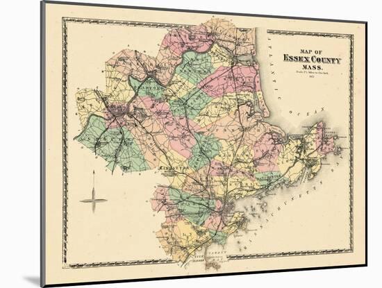 1872, Essex County, Massachusetts, United States-null-Mounted Giclee Print
