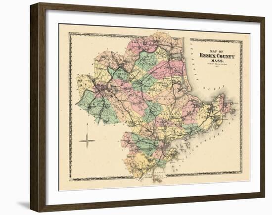 1872, Essex County, Massachusetts, United States-null-Framed Giclee Print