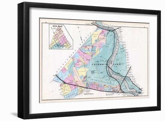 1872, Fairmount Park, Philadelphia, Pennsylvania, United States-null-Framed Giclee Print