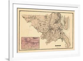 1872, Ipswich, Middleton Village, Massachusetts, United States-null-Framed Giclee Print