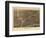 1872, Milwaukee Bird's Eye View, Wisconsin, United States-null-Framed Giclee Print