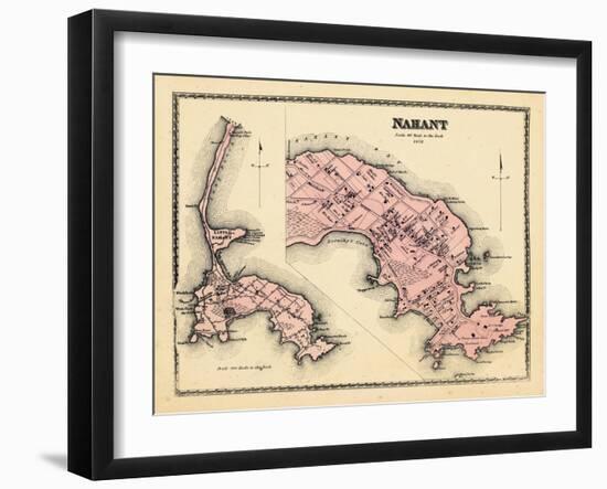 1872, Nahant, Massachusetts, United States-null-Framed Giclee Print