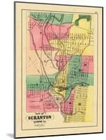 1872, Scranton City, Pennsylvania, United States-null-Mounted Giclee Print