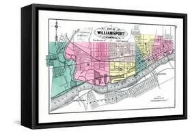 1872, Williamsport City, Pennsylvania, United States-null-Framed Stretched Canvas