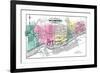 1872, Williamsport City, Pennsylvania, United States-null-Framed Giclee Print