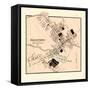 1873, Allentown, New Jersey, United States-null-Framed Stretched Canvas