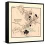 1873, Allentown, New Jersey, United States-null-Framed Stretched Canvas