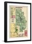 1873, Belchertown, Loudville, Belchertown Town, Bardwell Village Town, Massachusetts, United States-null-Framed Giclee Print