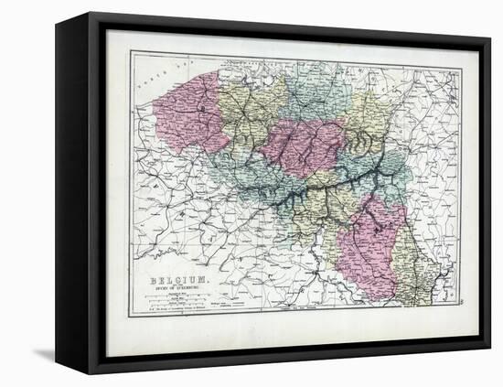 1873, Belgium, Duchy of Luxemburg-null-Framed Stretched Canvas