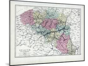 1873, Belgium, Duchy of Luxemburg-null-Mounted Giclee Print